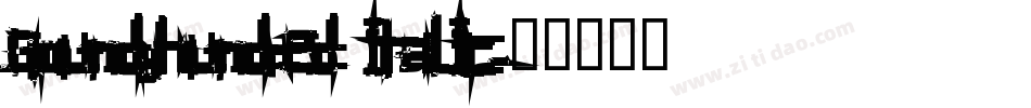 GoundyHundred Italic字体转换